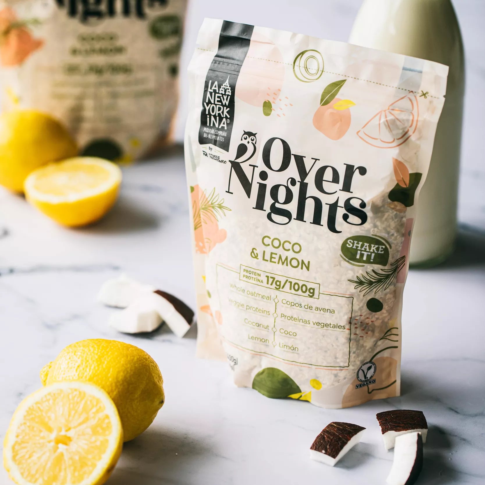 Overnight Oats citron & coconut 400g