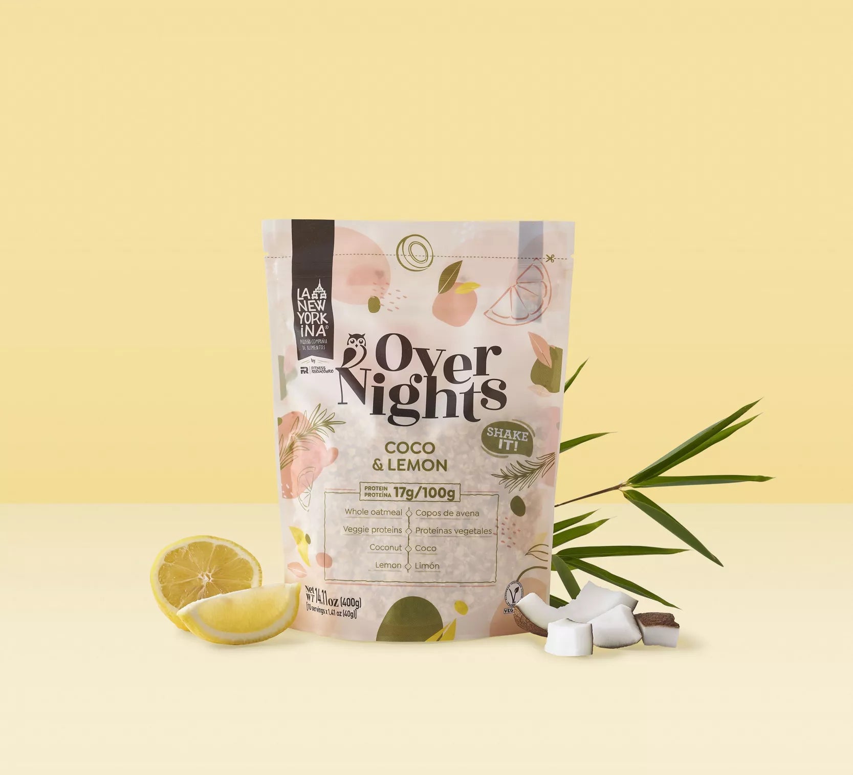 Overnight Oats citron & coconut 400g