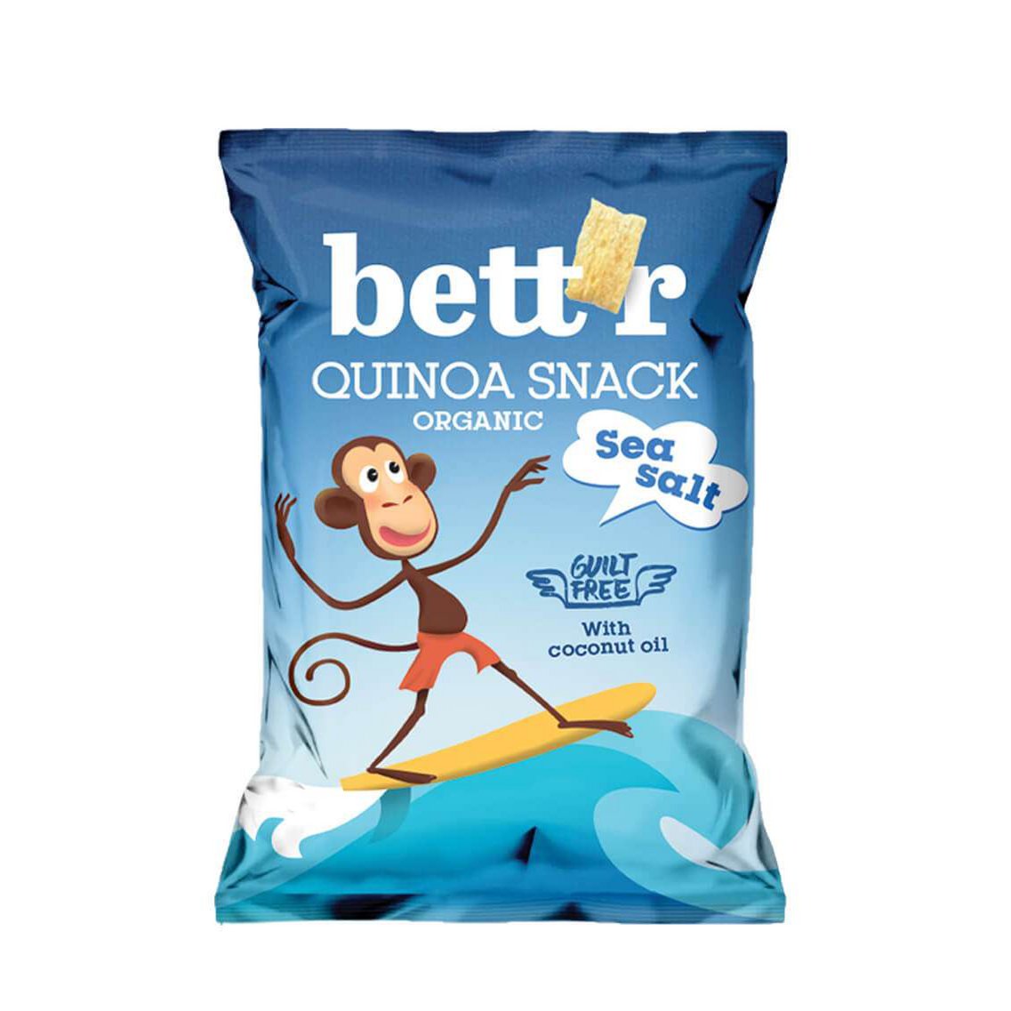 snacks de quinoa au sel marin – Bett’r (50 g)