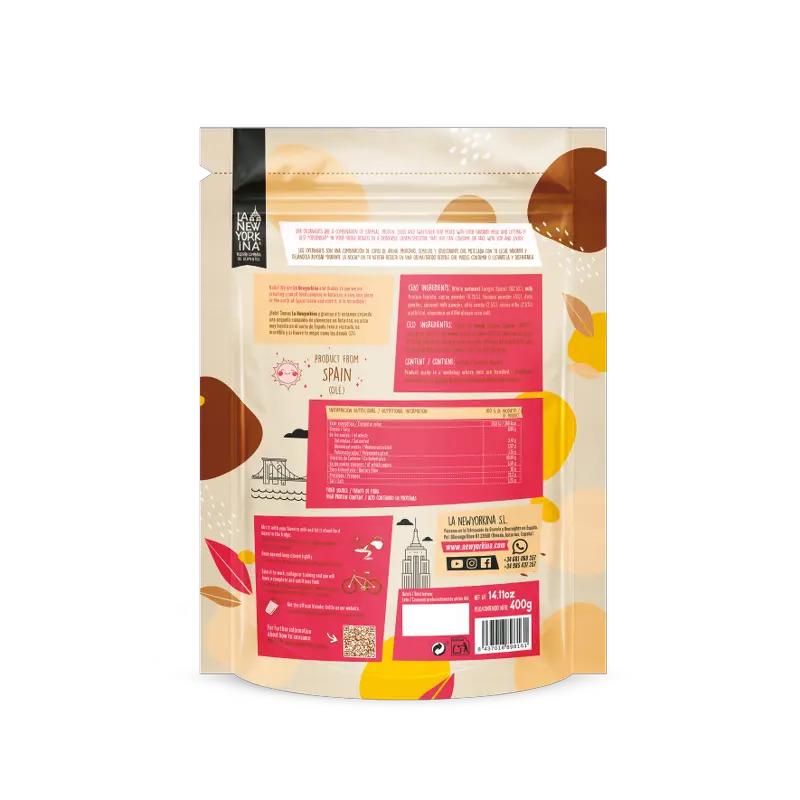 Overnight Oats chocolat & banane 400g