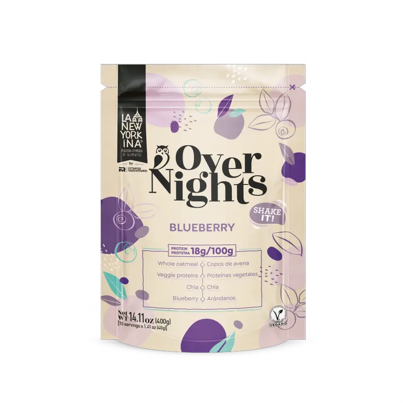 Overnight Oats blueberry 400g