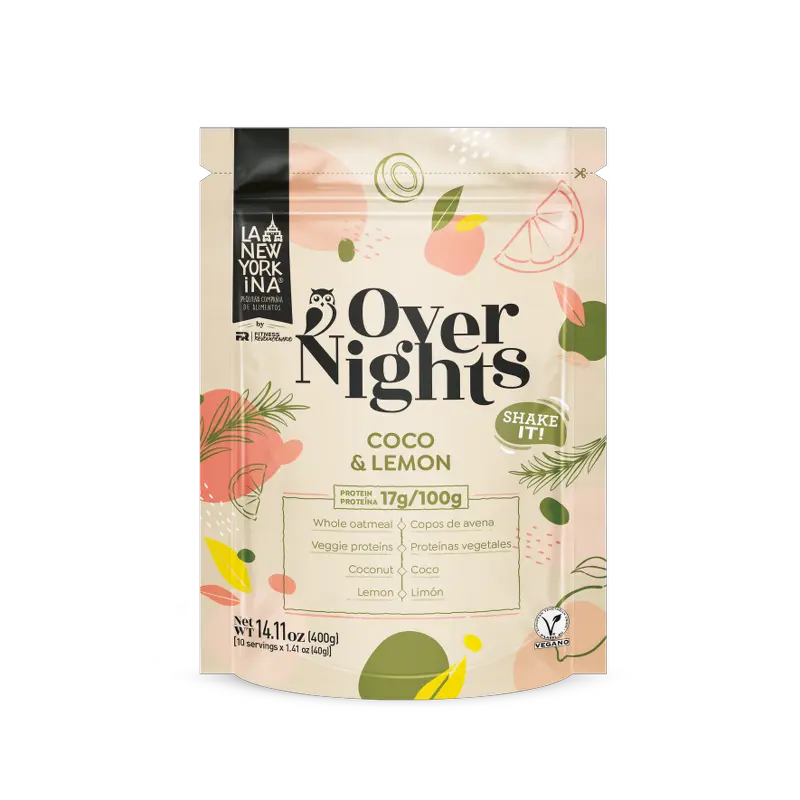 Overnight Oats citron & coconut 400g