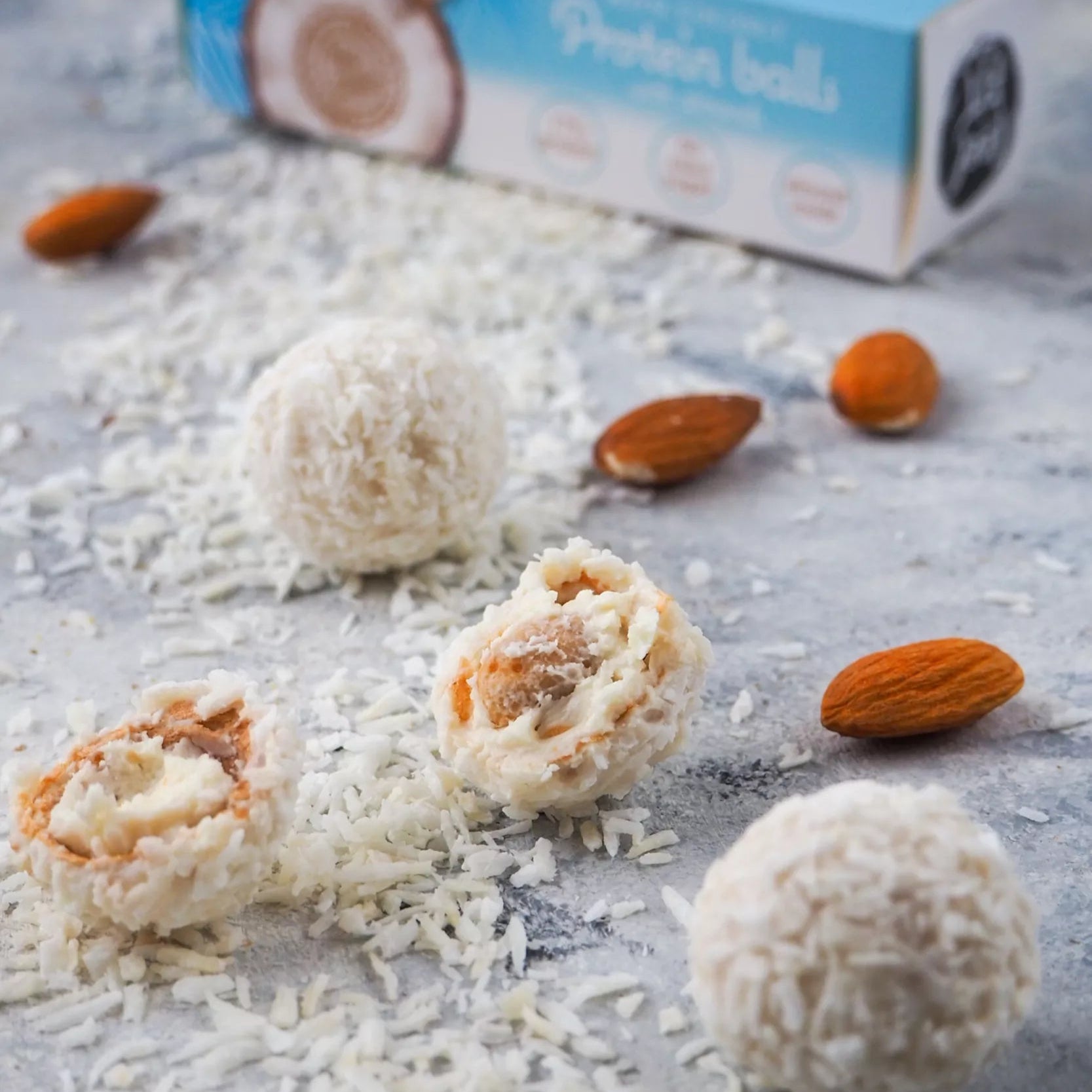 Balls coco amandes protéinées