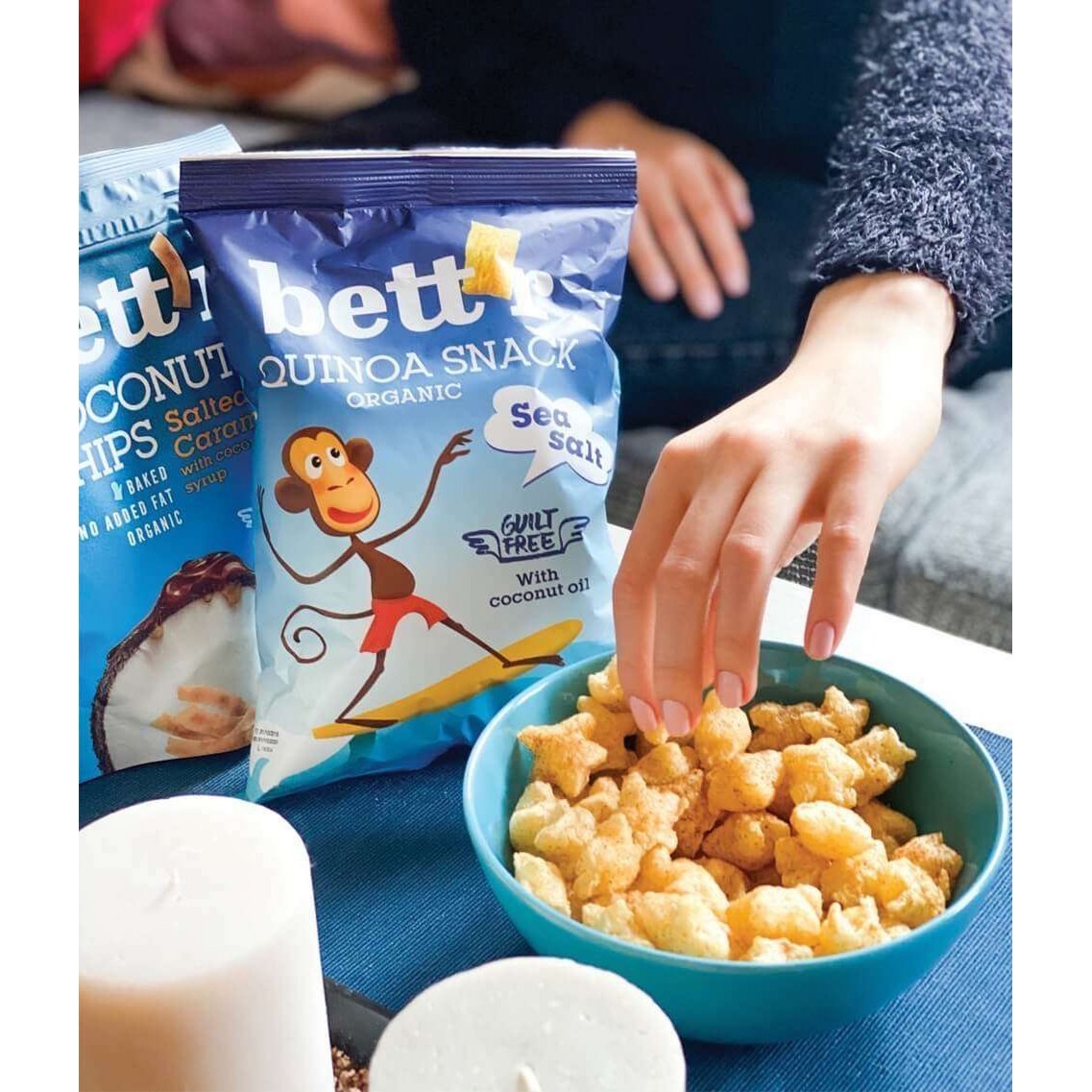 snacks de quinoa au sel marin – Bett’r (50 g)