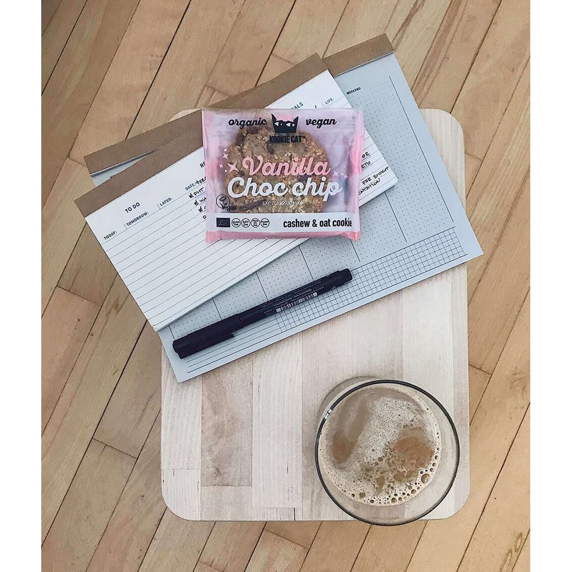 Cookie vegan - vanille & chocolat - 50g