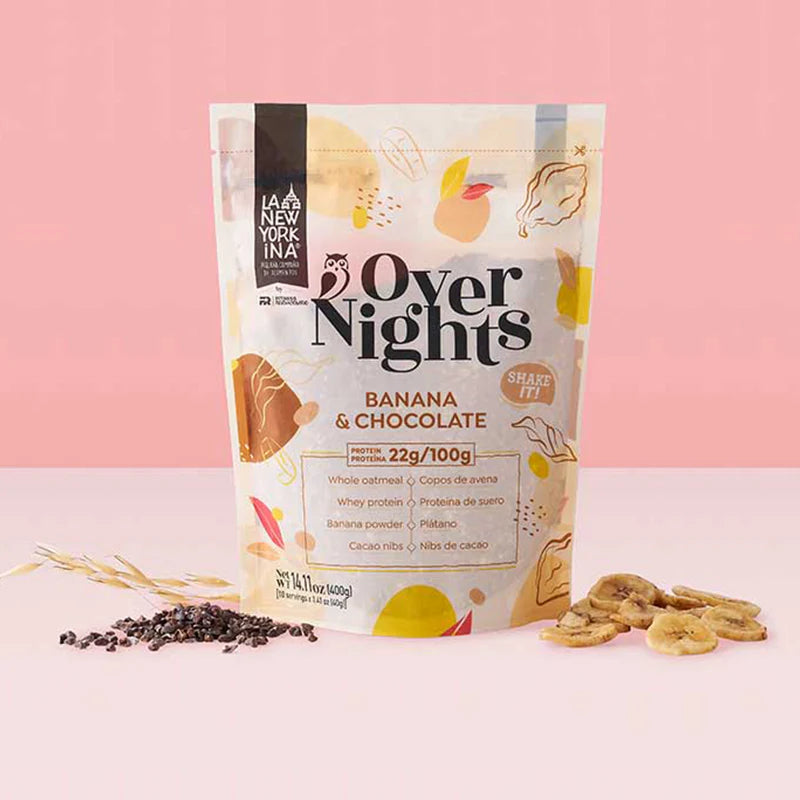 Overnight Oats chocolat & banane 400g