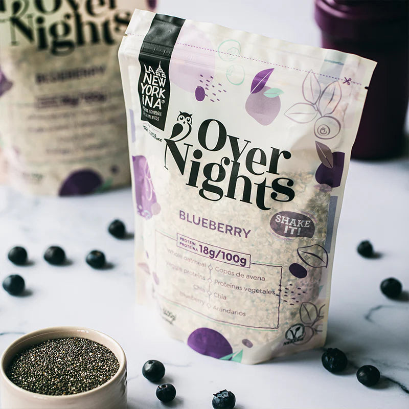 Overnight Oats blueberry 400g