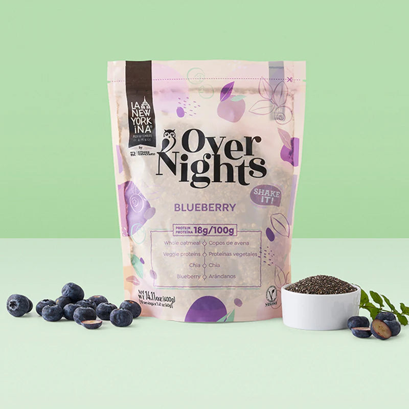 Overnight Oats blueberry 400g