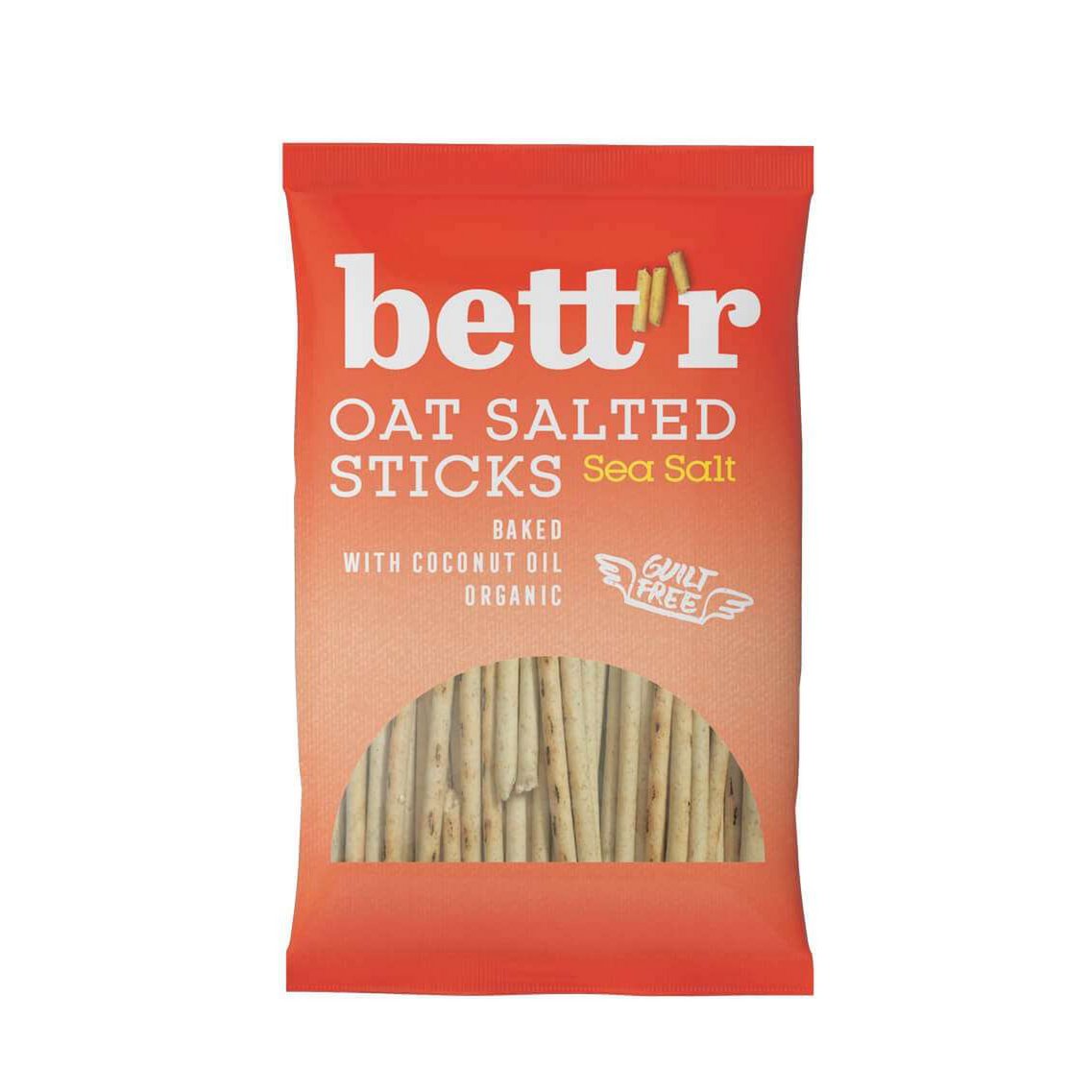 bâtonnets d’avoine salés à la fleur de sel – Bett’r (50 g)