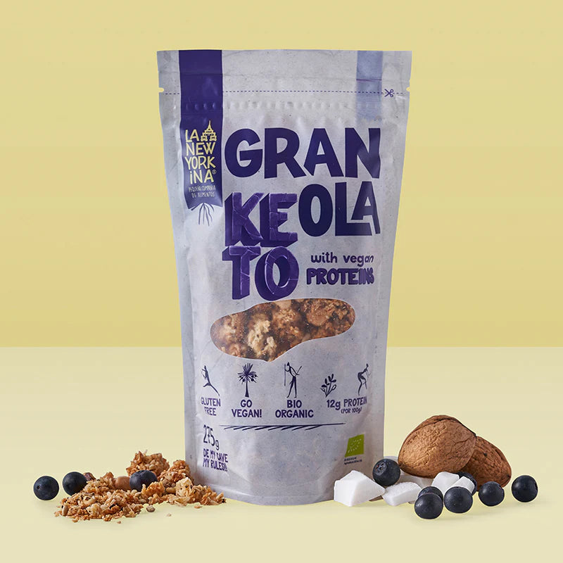 Granola keto protéiné sans gluten 275g