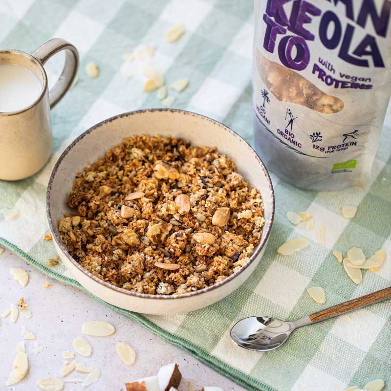 Granola keto protéiné sans gluten 275g