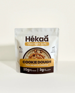 Overnight oats protéinés – Cookie Dough